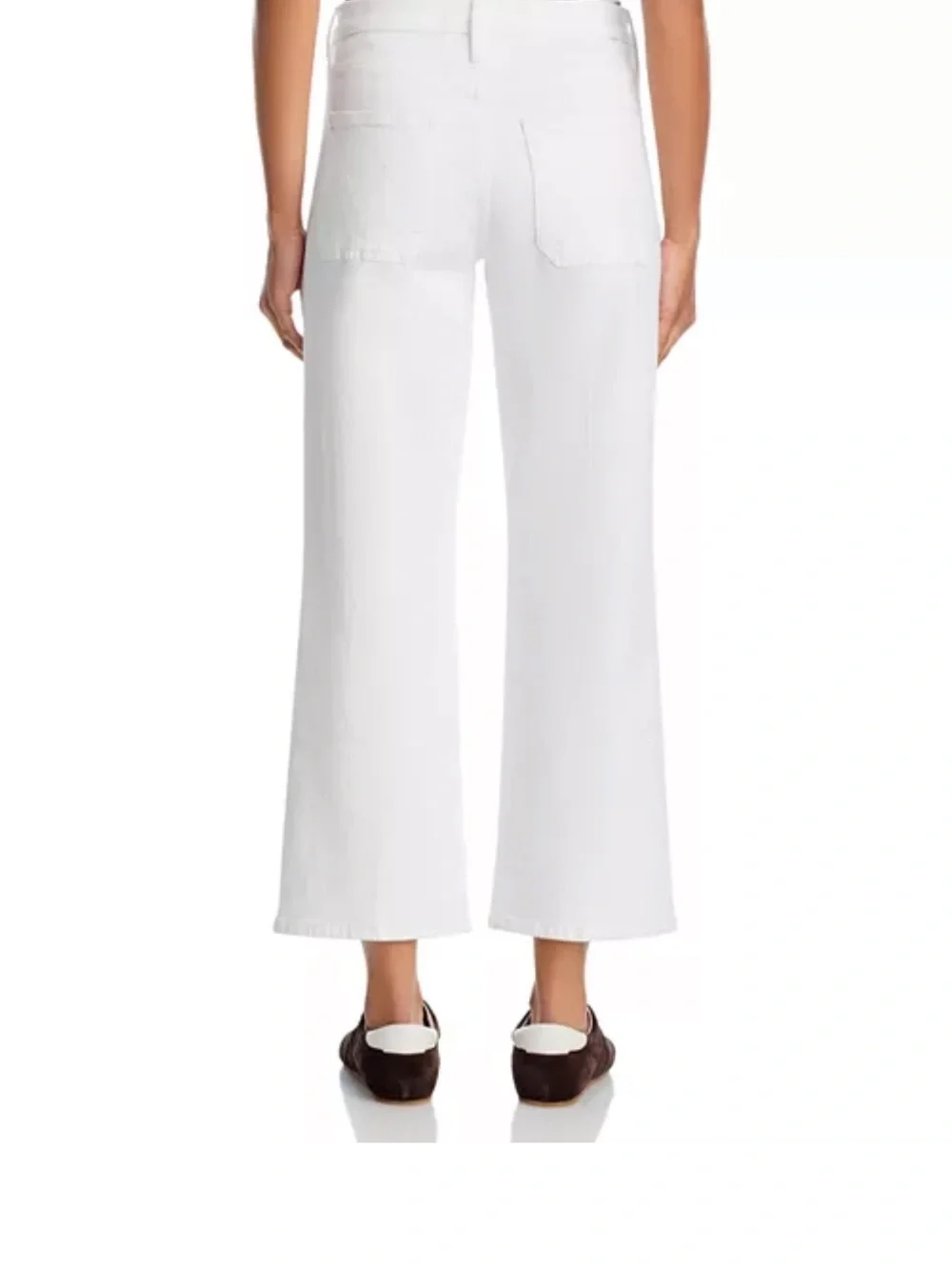 Maven High Rise Ankle Wide Leg Jeans in Totally In
